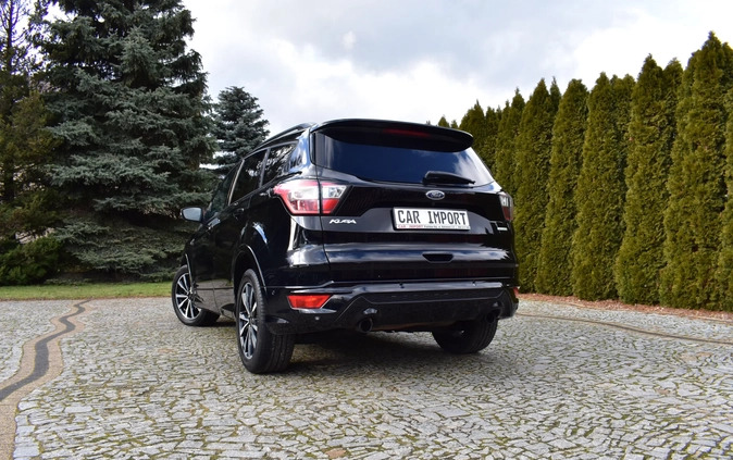 Ford Kuga cena 73500 przebieg: 118357, rok produkcji 2018 z Stoczek Łukowski małe 781